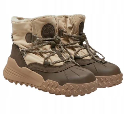 Timberland Dámské Sněhule S Kůží Hnědé 39,5 Frj