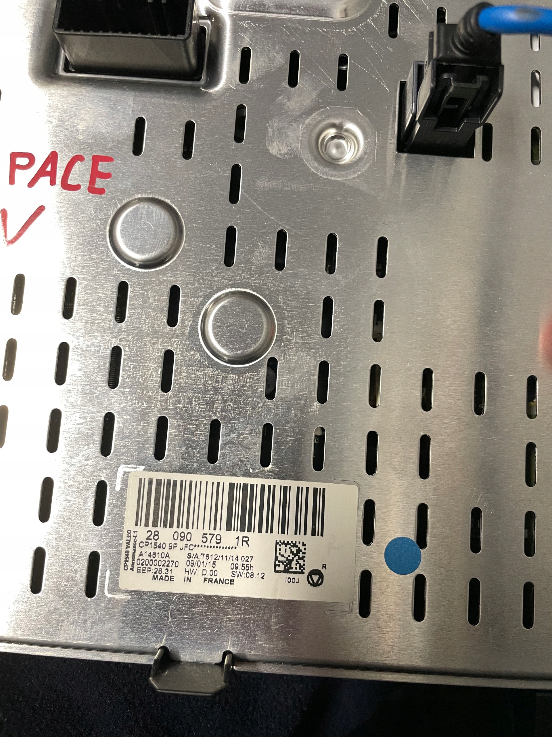 RENAULT ESPACE V RADIO EKRAN NAVIGATION 280905791R