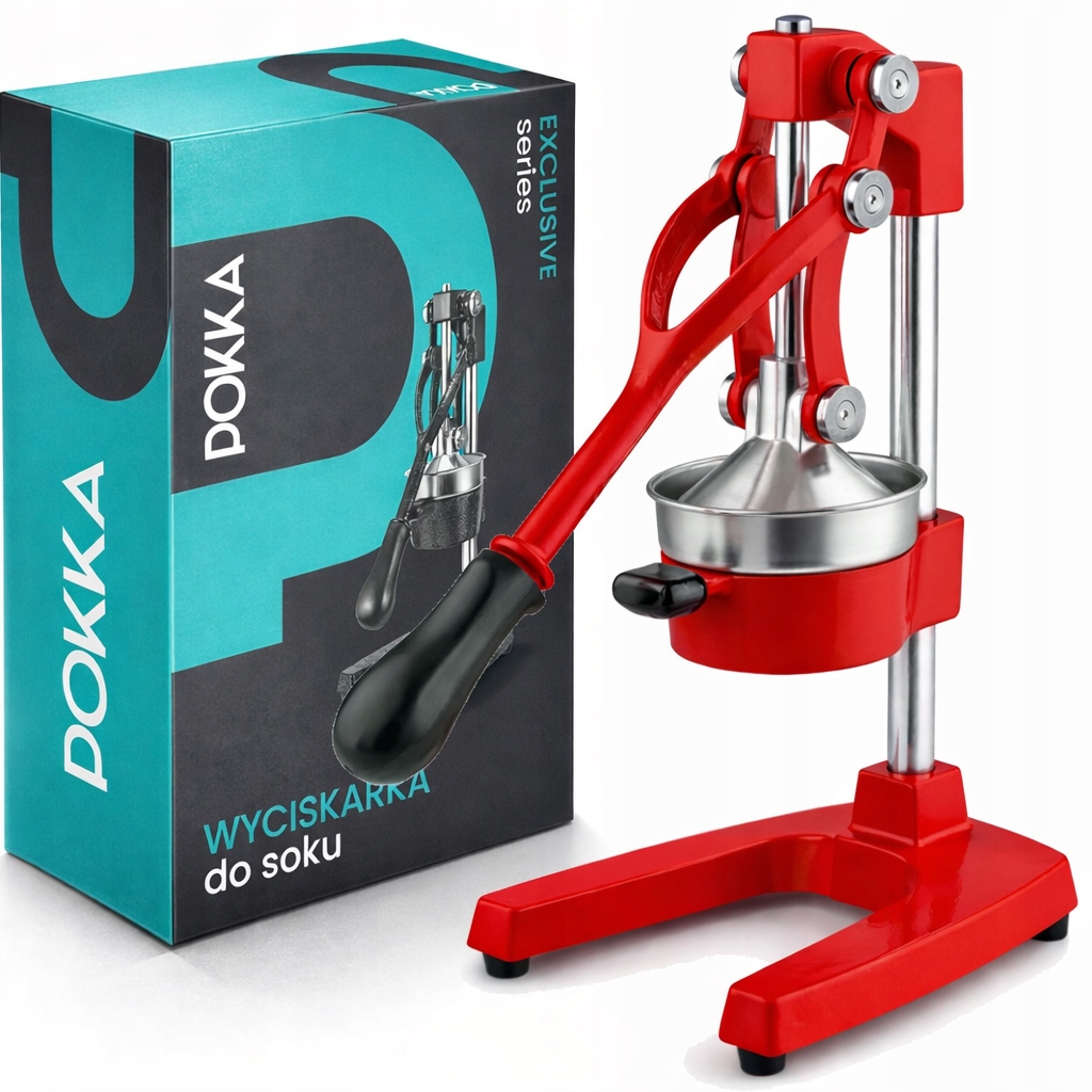 Ręczna Wyciskarka Do Cytrusów Owoców Ciężka Solidna Prasa Pomarańczy Czerwo