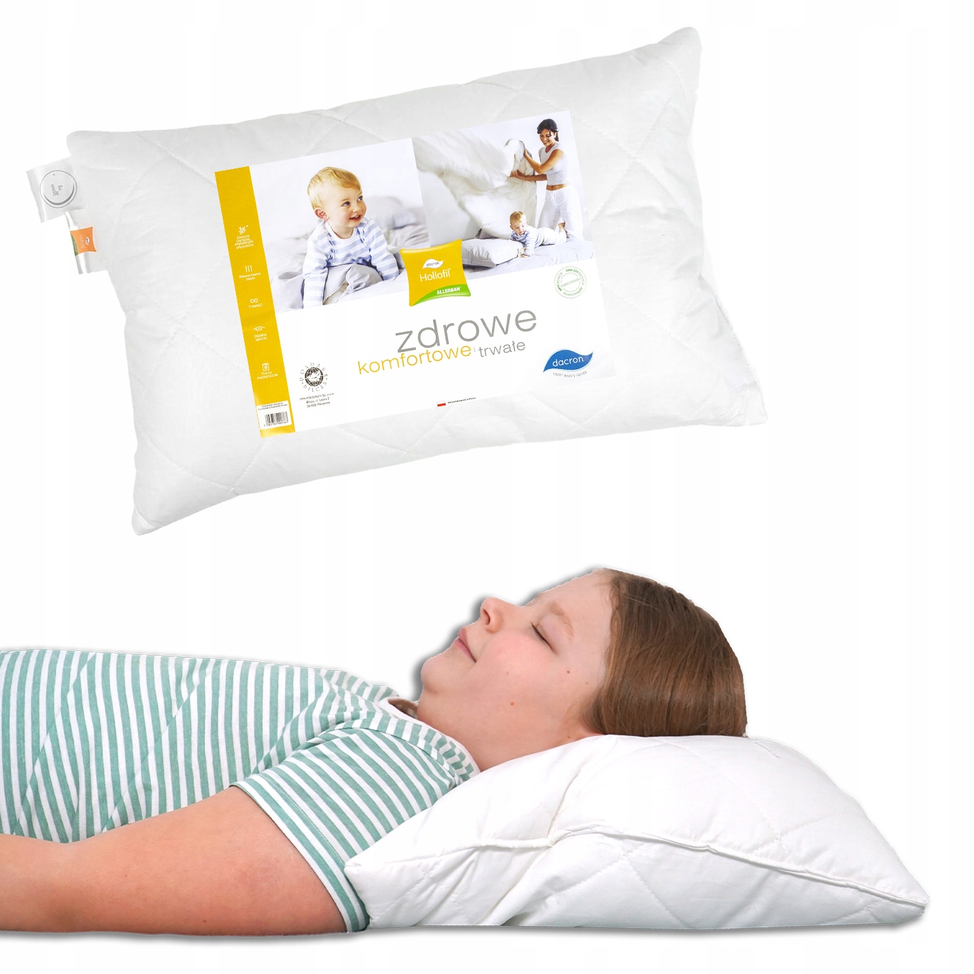 

Poduszka Hollofil Allerban 50x80 cm Puszysta