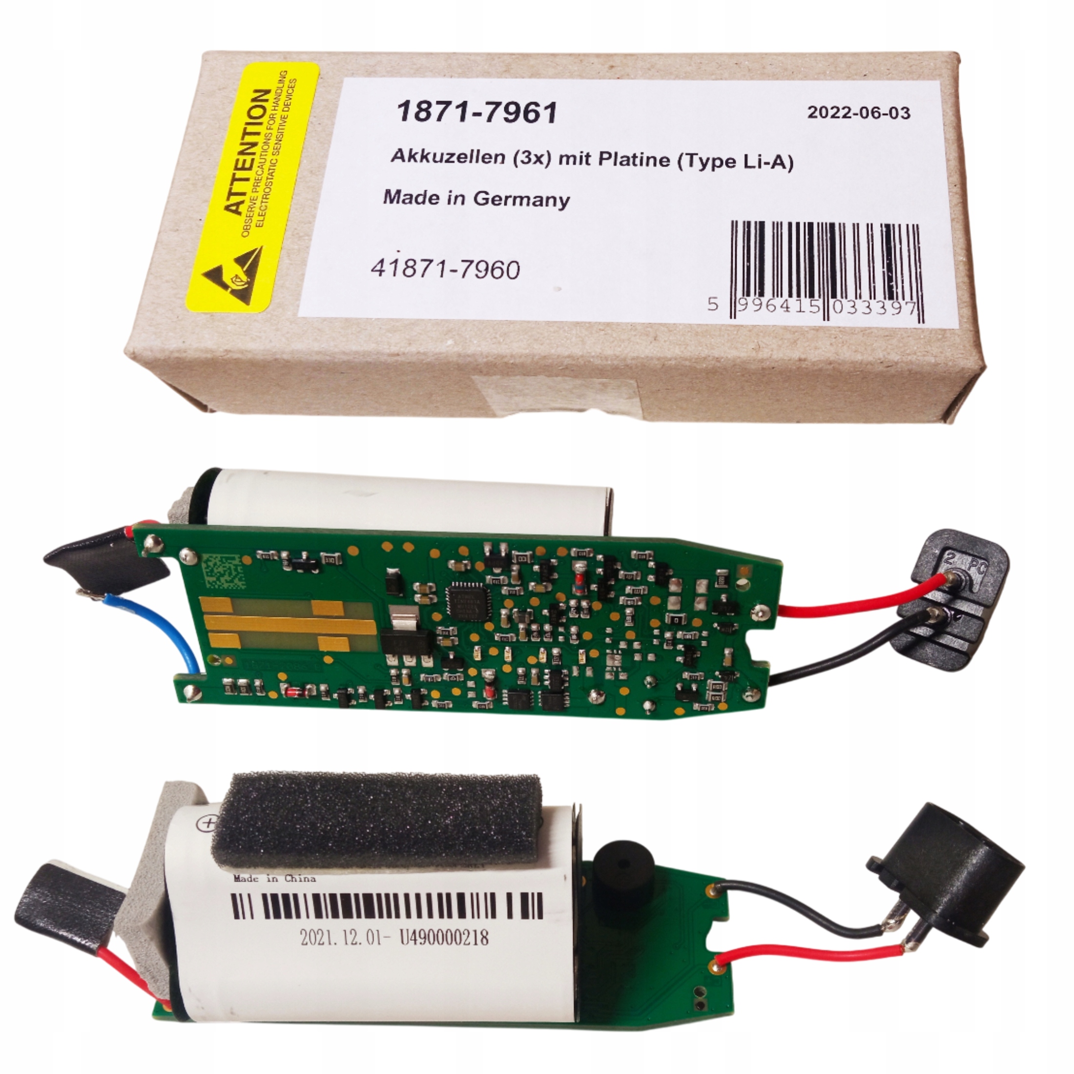 Płytka sterująca bateria Moser 1871 ChromStyle Pro Li Ion 1871-7961