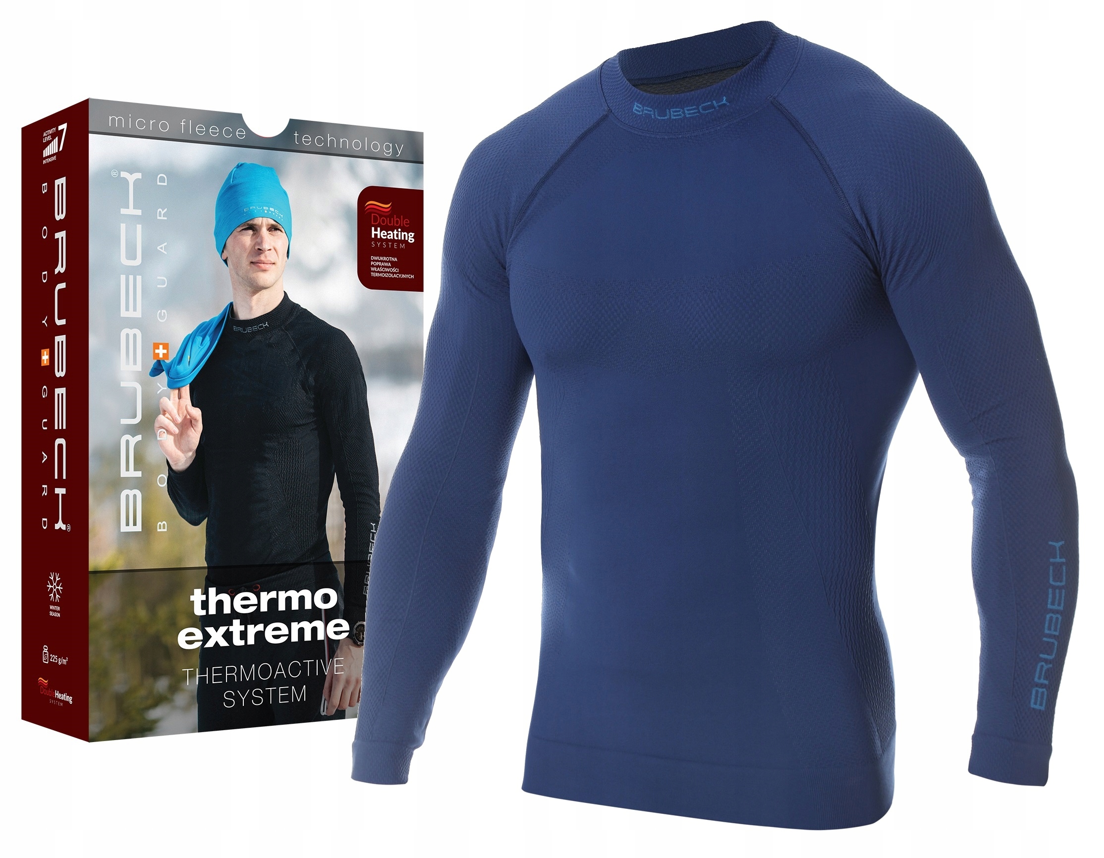 Extreme Termiczna Oddychająca Koszulka Zimowa -s