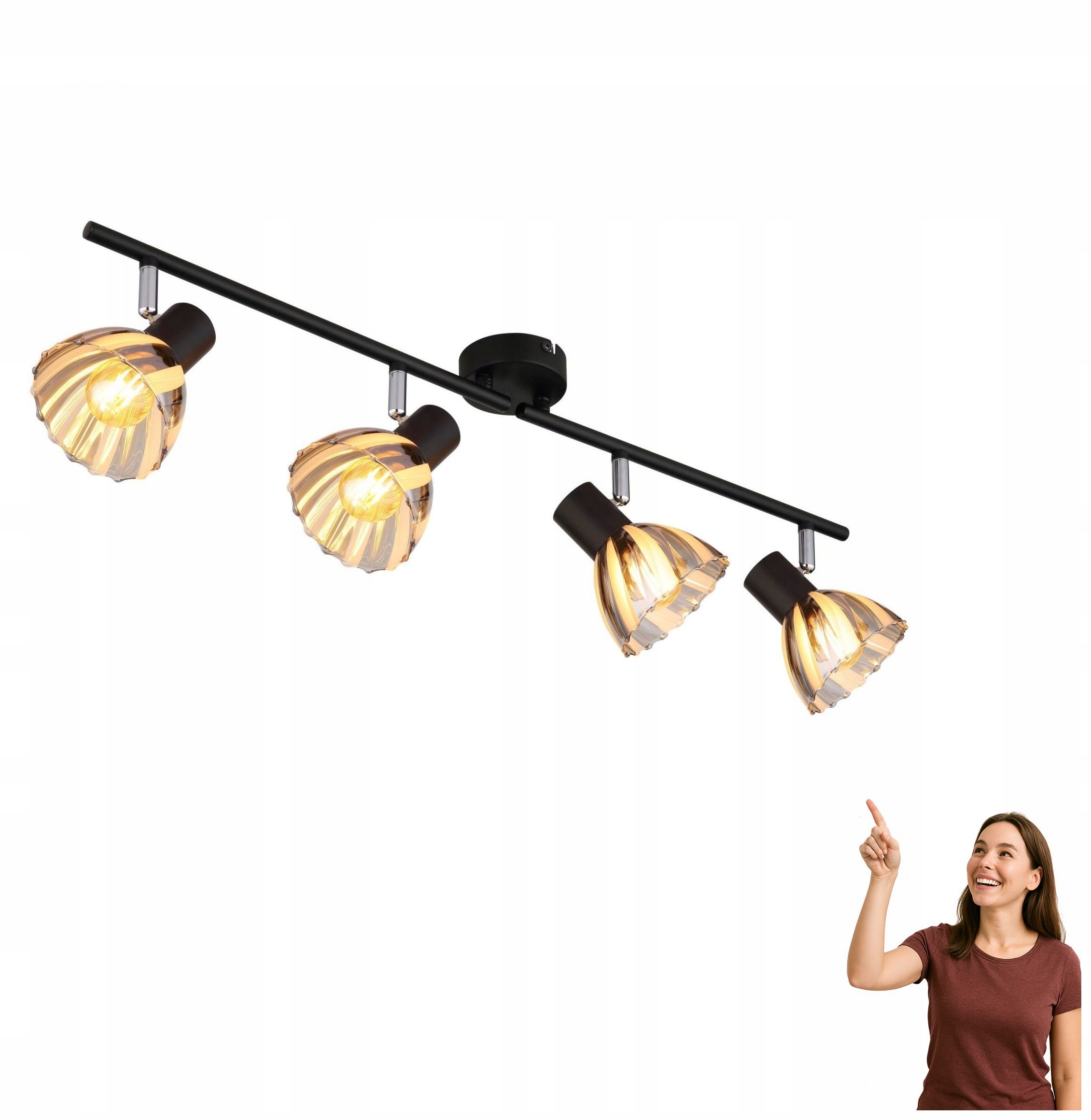 Lampa reflektor spot Zachery 54315S-4 Globo