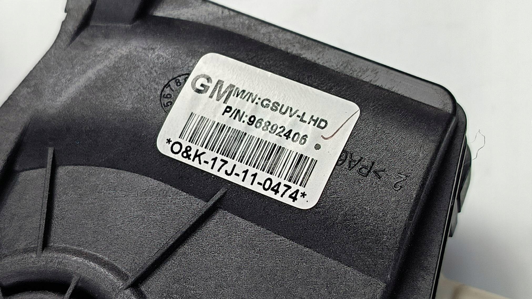 PEDAL 96892406 1.4 TURBO OPEL MOKKA X