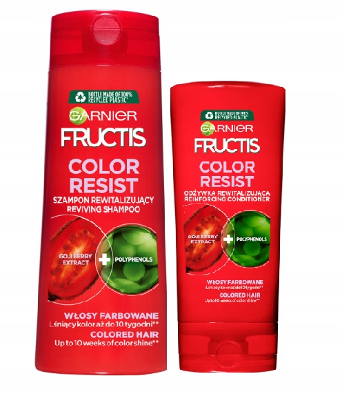 

Garnier Fructis Color Resist Szampon Odżywka zesta