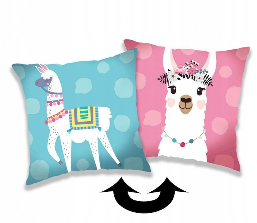 

Poszewka z cekinami 3D Lama Jerry Fabrics 40x40