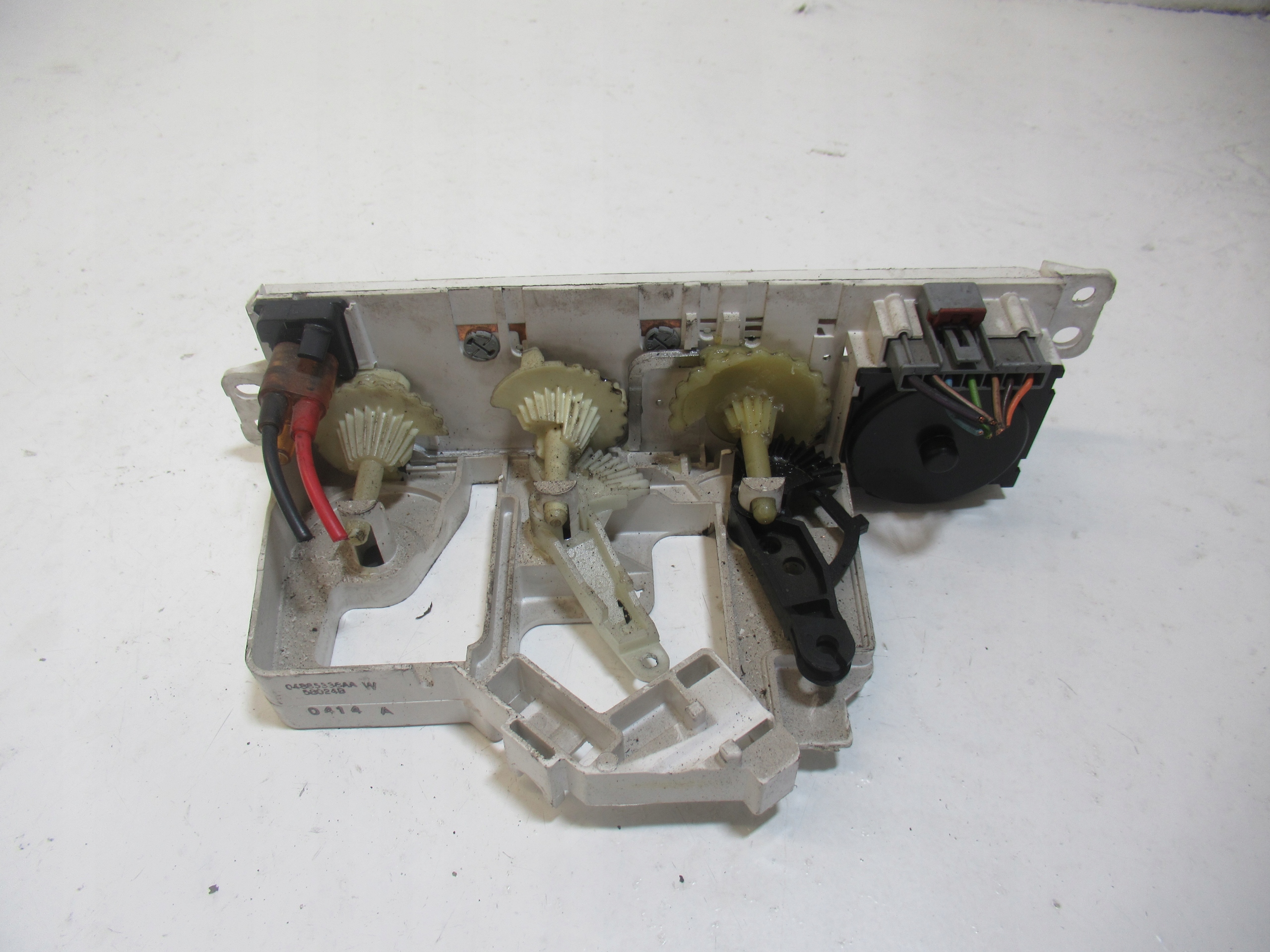 control panel air conditioning devices CHRYSLER PT CRUSIER