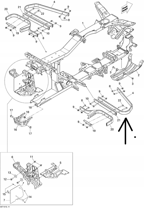 Ступень Can-Am Renegade 705201877