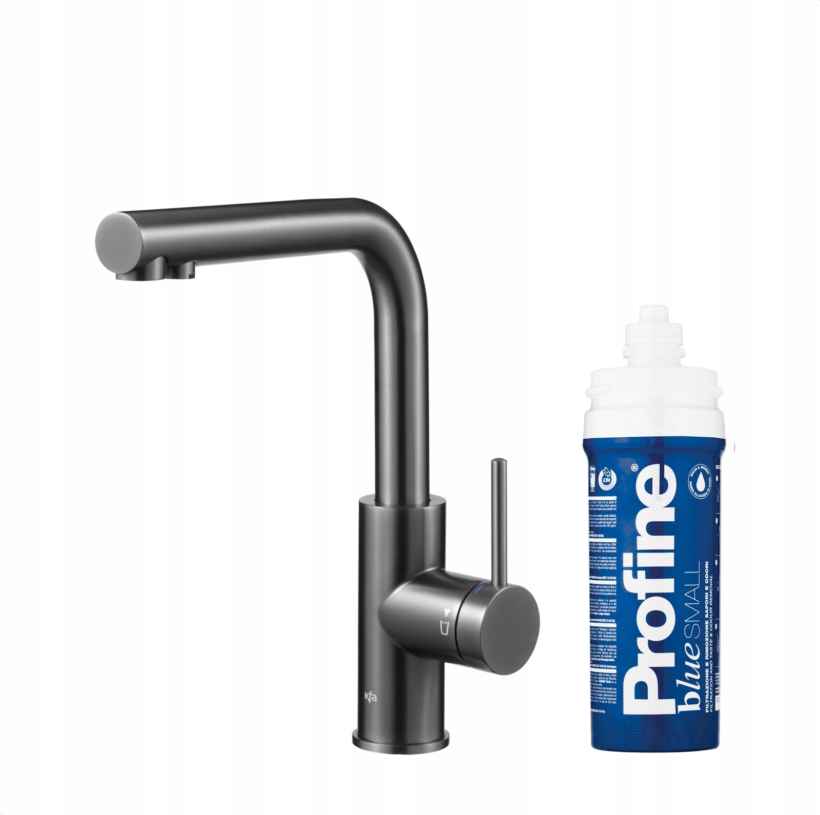 Kfa Kuchynská Batéria Duero Pure Basic Profine Blue S, Gun Metal Grey