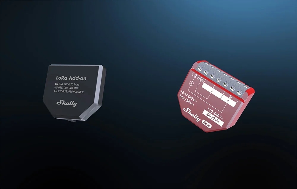 SHELLY LoRa Add-on 2-pack dodatek komunikacyjny zwiększający zasięg dwupak — 8