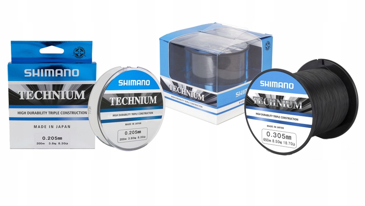 Japońska Shimano Technium 0,285mm 1250m