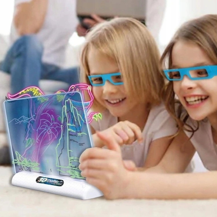 MAGICZNA TABLICA 3D DO RYSOWANIA DZIECI OCEAN Marka inna