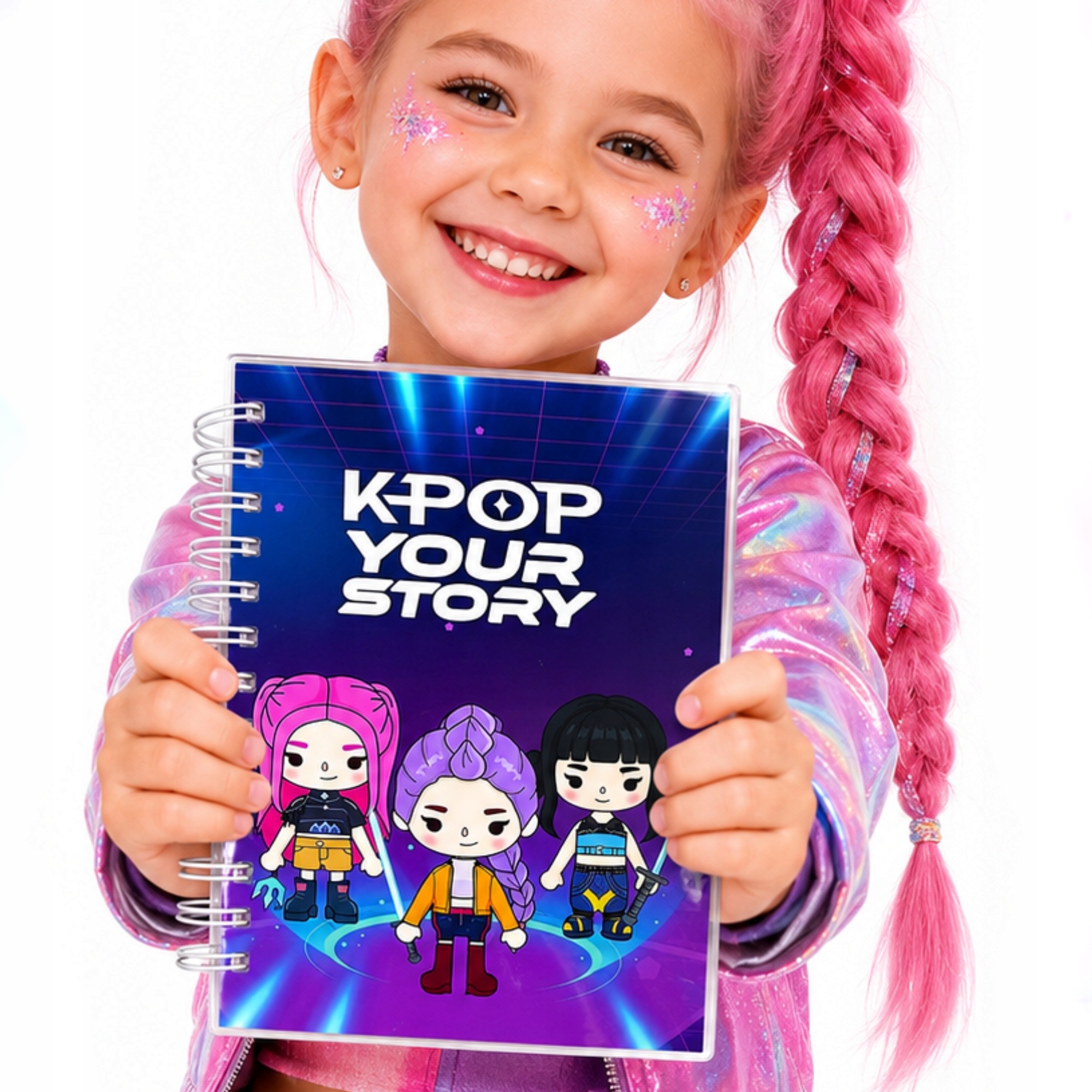 Busy Book Książka na rzepy K-pop Your Story Montessori dla Dziecka