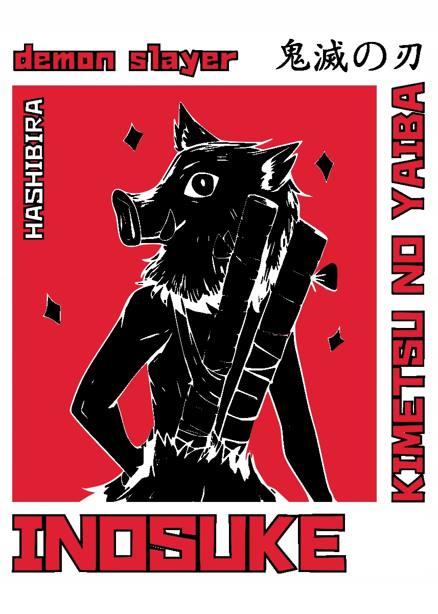 

Naprasowanka Demon Slayer Naklejka Na Odzież 5