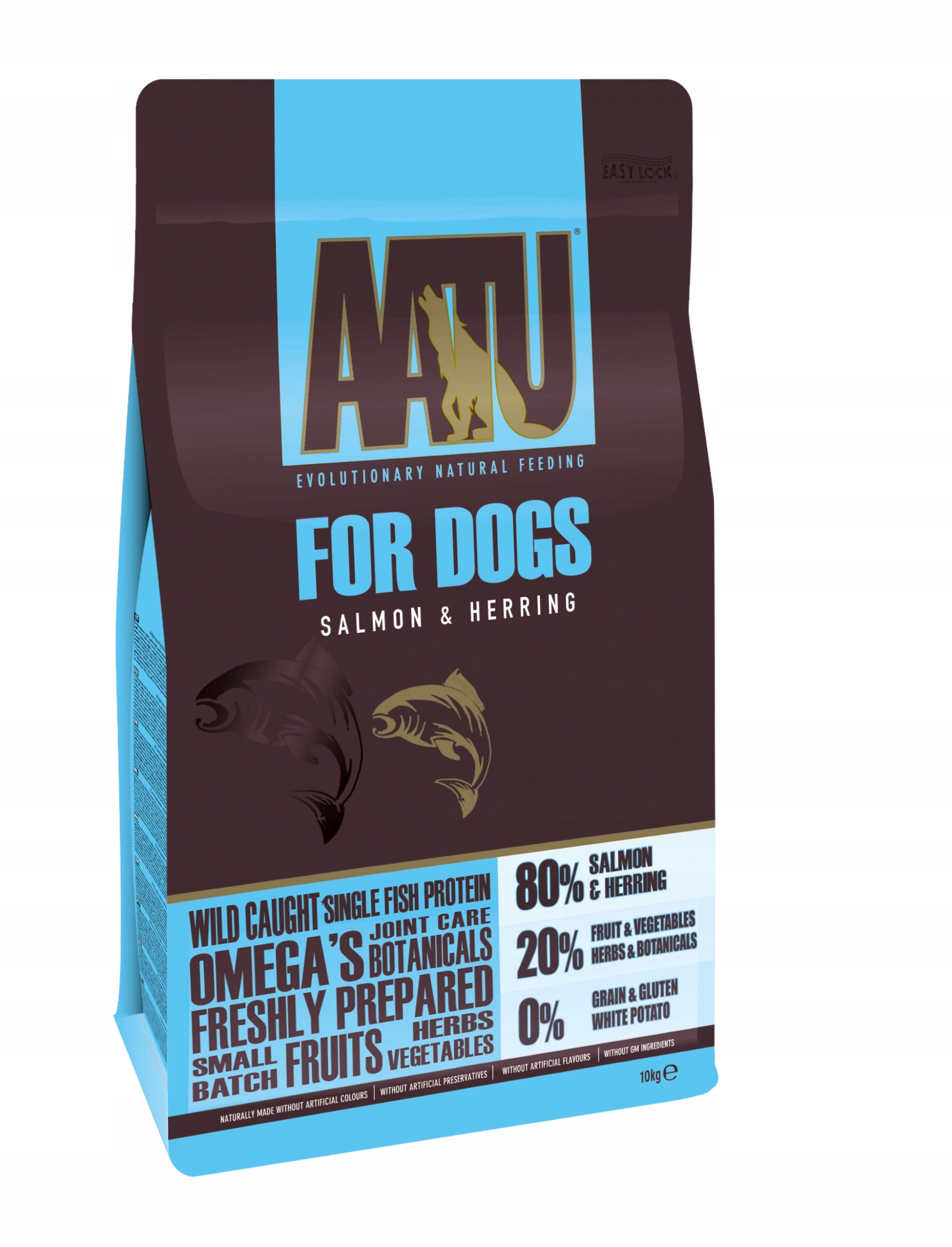 Levně Aatu krmivo losos 10 kg