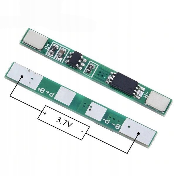 Moduł BMS PCM PCB do Ładowania i Ochrony Ogniw Li-ion 1S 3,7V 3A do 18650 EAN (GTIN) 5904384764181