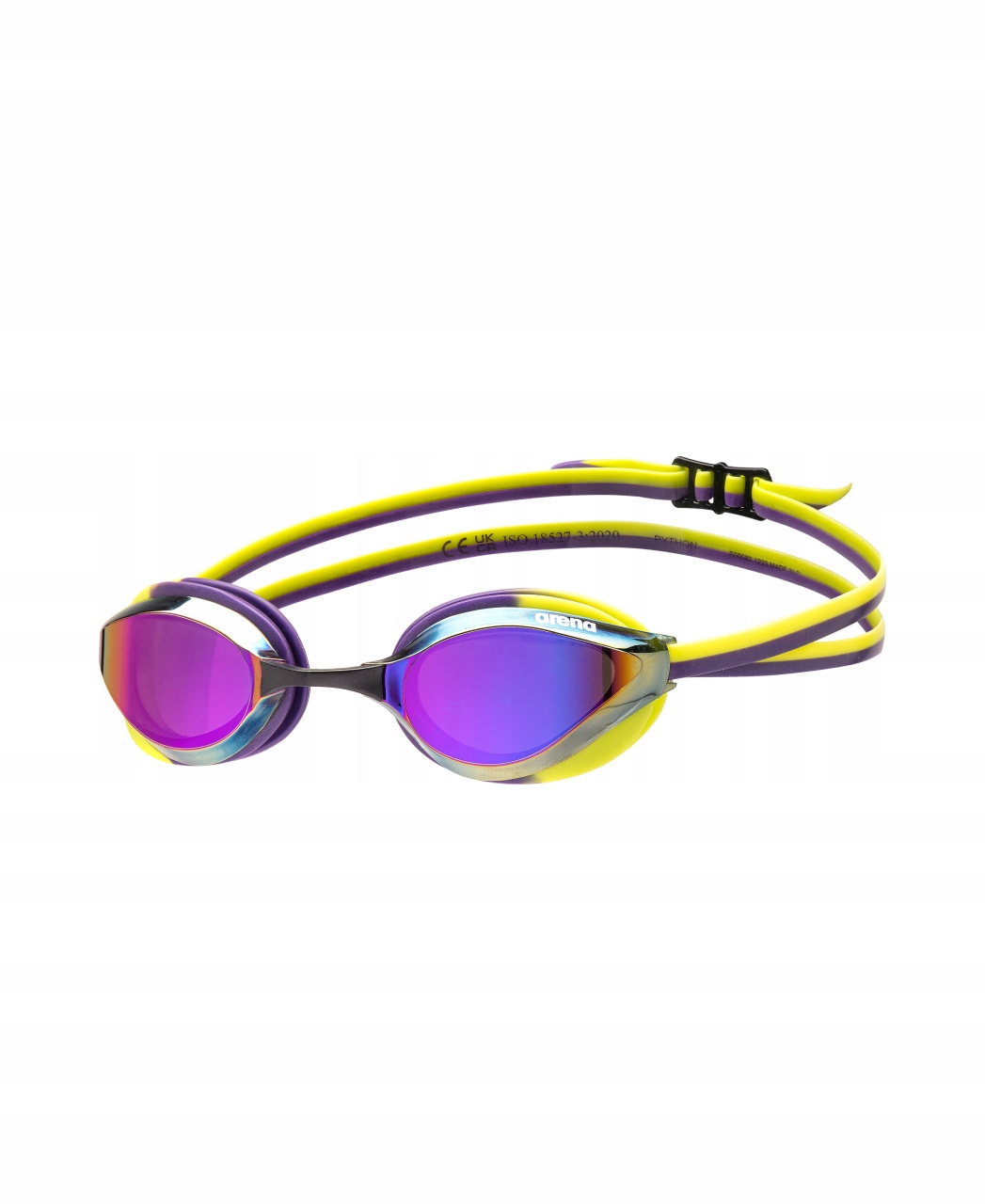 Okulary pływackie do pływania unisex dla dorosłych Python Mirror Arena