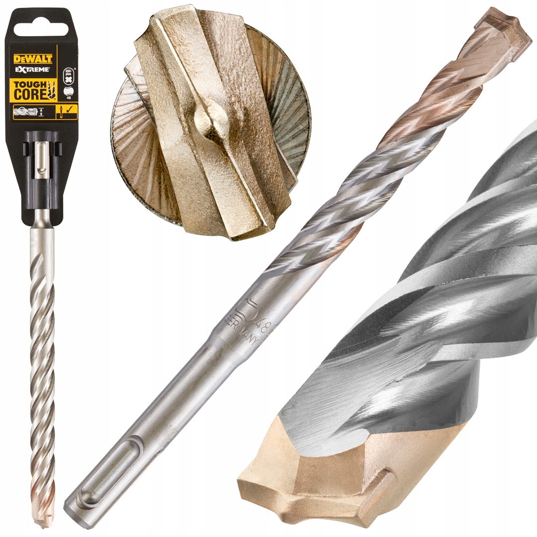 

Wiertło do betonu Sds+ 6x160mm Extreme 2 DeWALT