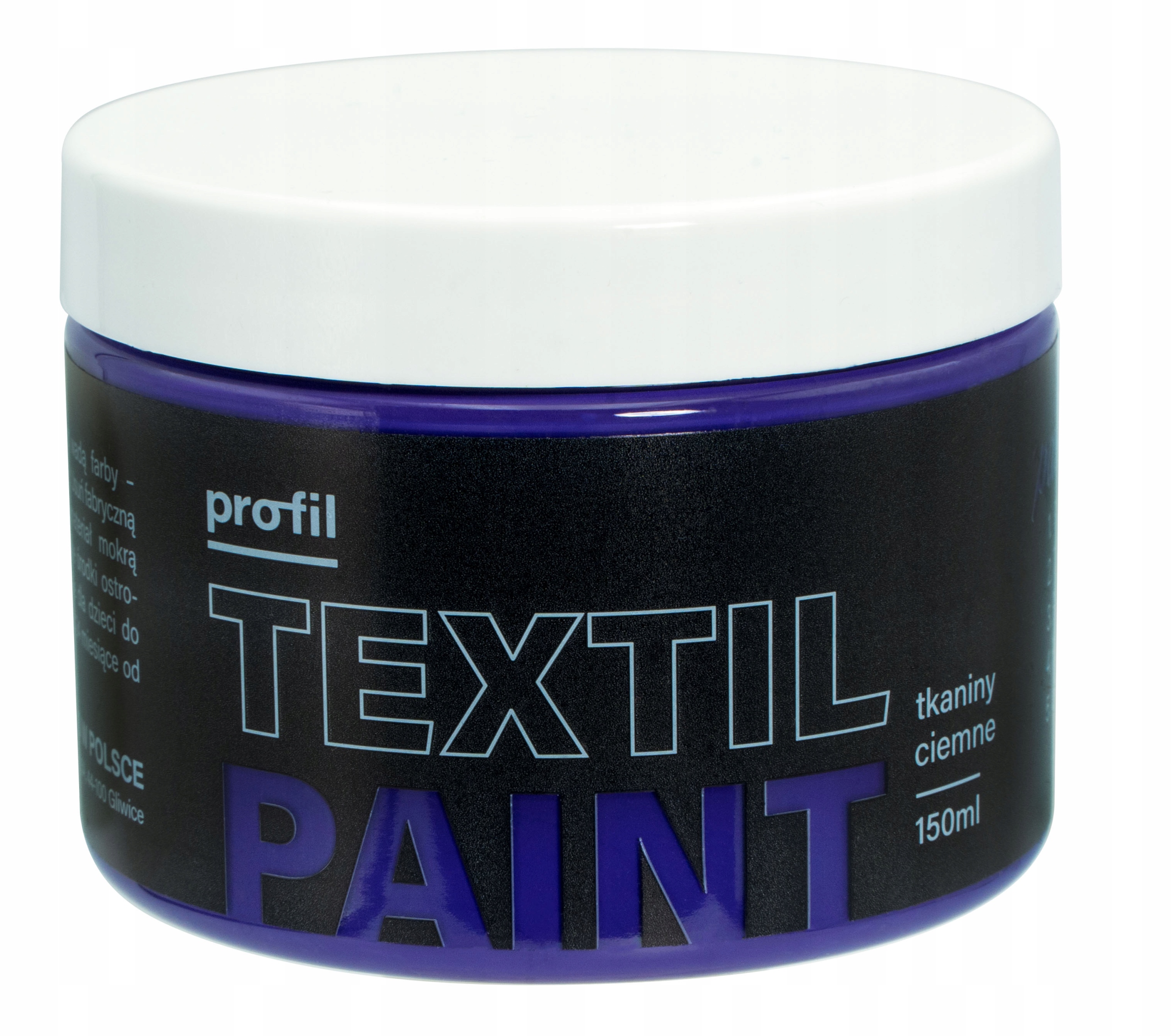 FARBA DO T-SHIRTÓW ciemnych Polska 150ml fiolet