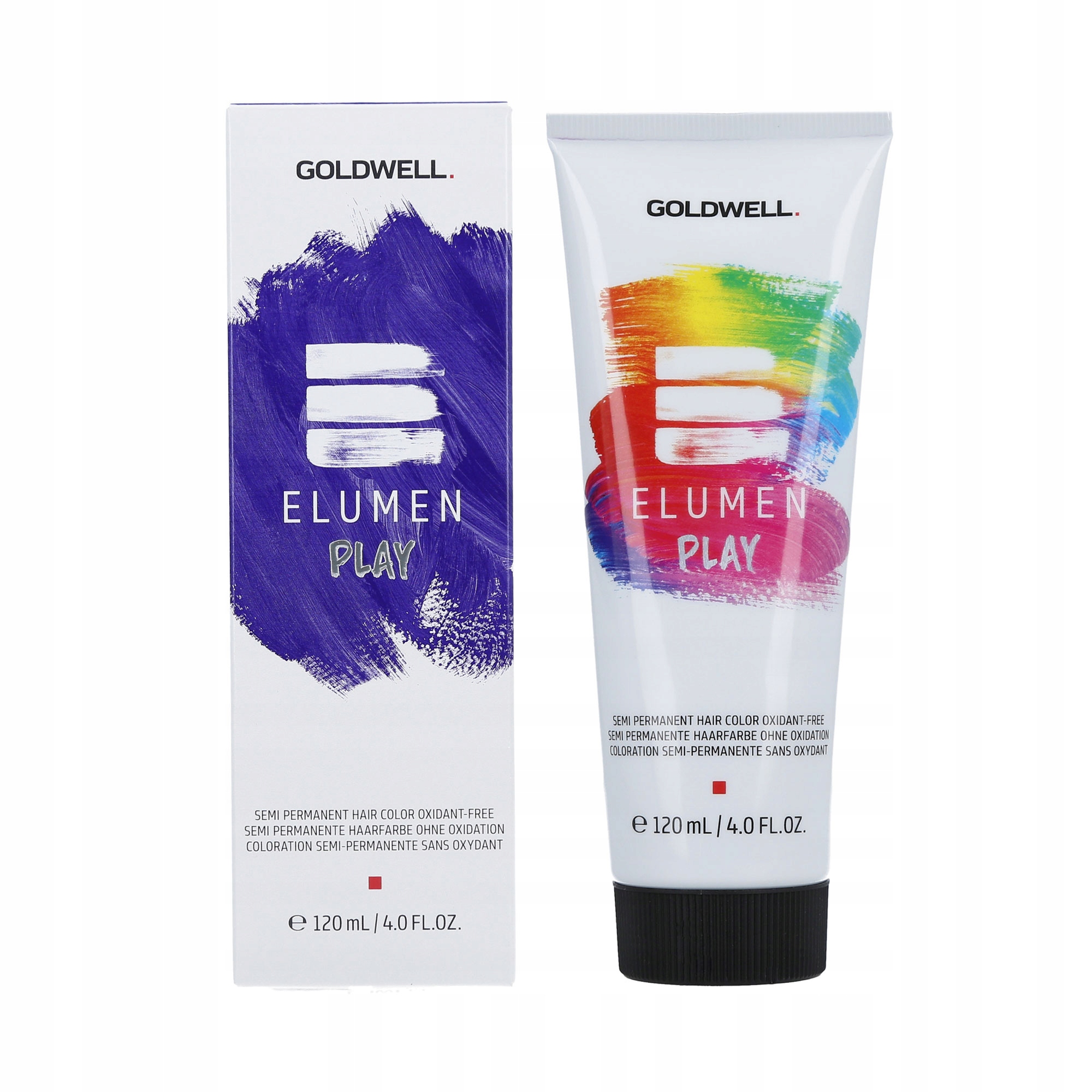 Elumen Play semi-permanentní barva na vlasy bez oxidantů #fialová 120 ml