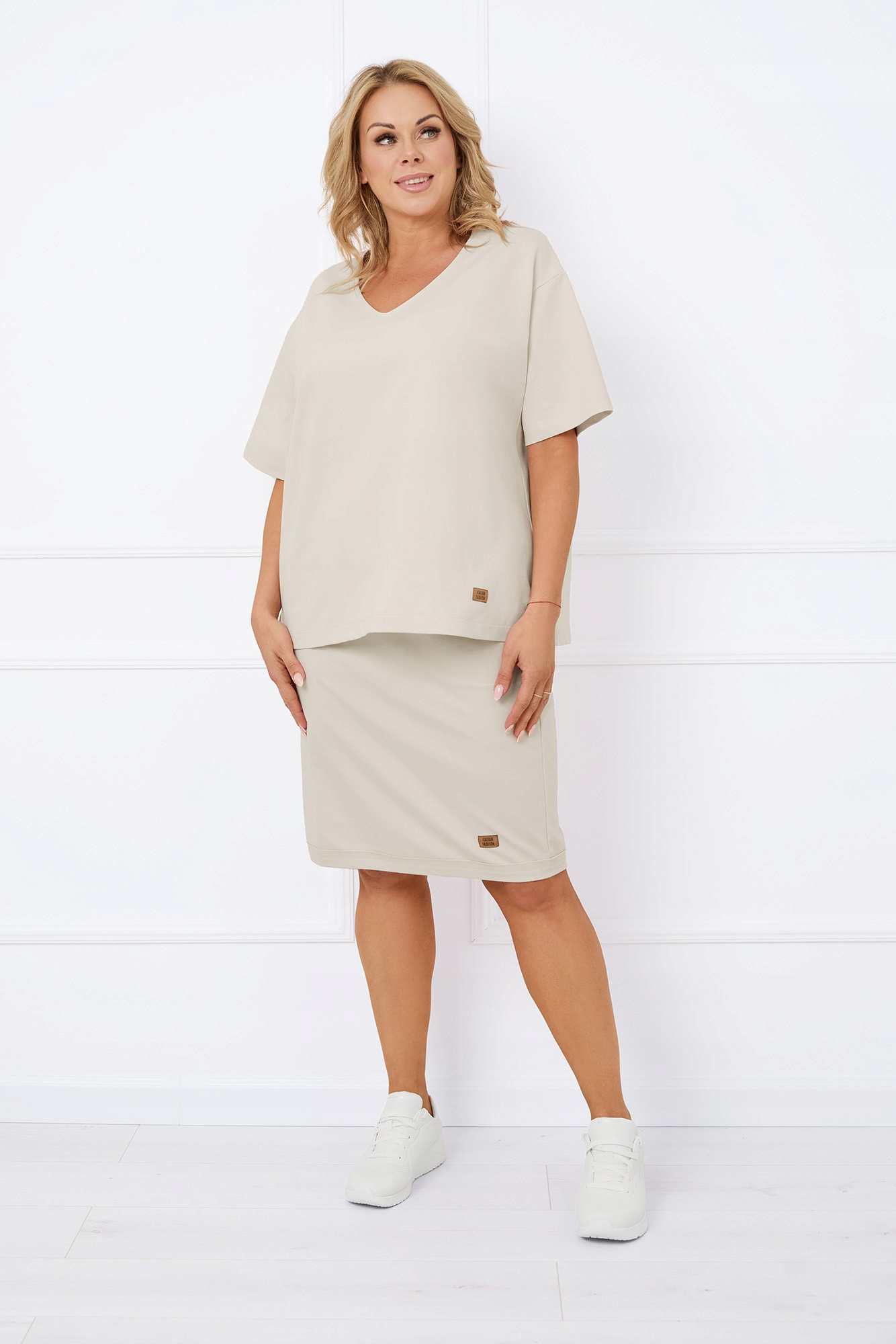 Dámská halenka s krátkým rukávem Caro XL Italian Fashion