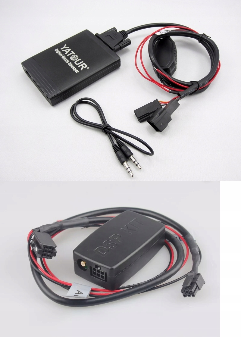 Zmieniarka Adapter Moduł Usb Sd Aux do Bmw 3+6 z Dsp Kit Wejście Optyczne