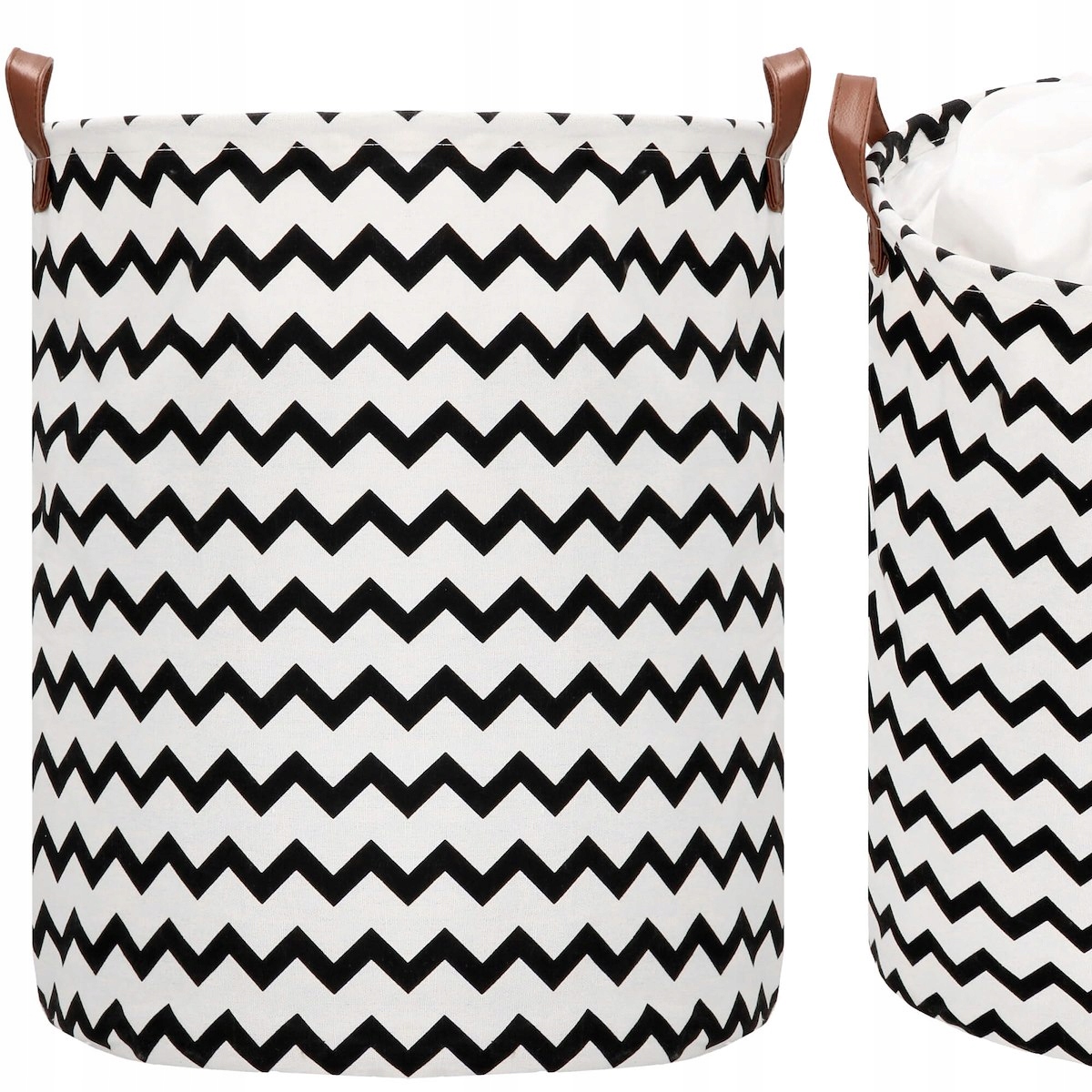 KOSZ NA PRANIE ZABAWKI BARYŁKA WOREK ŚCIĄGACZ POJEMNIK SKŁADANY ORGANIZER Marka Springos