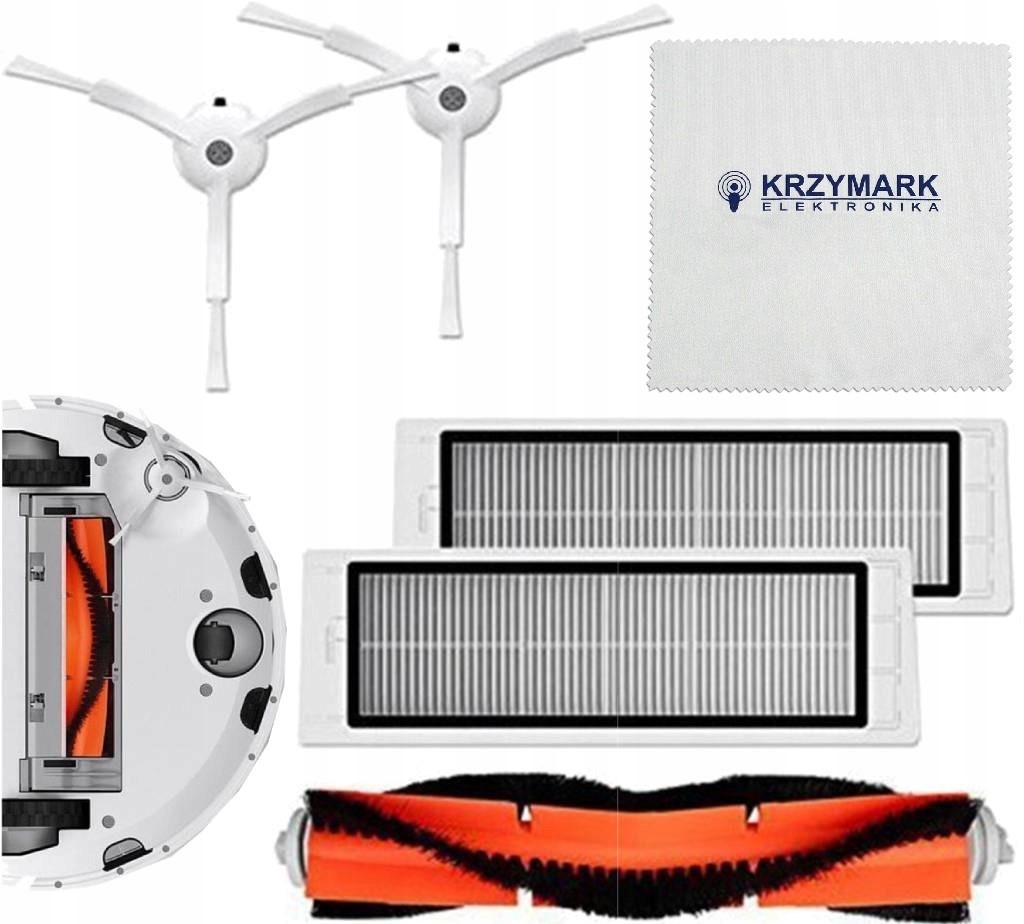 AKCESORIA XIAOMI ROBOROCK SZCZOTKI FILTRY S5 S6 MAX ZESTAW S5MAX XIAOWA E35