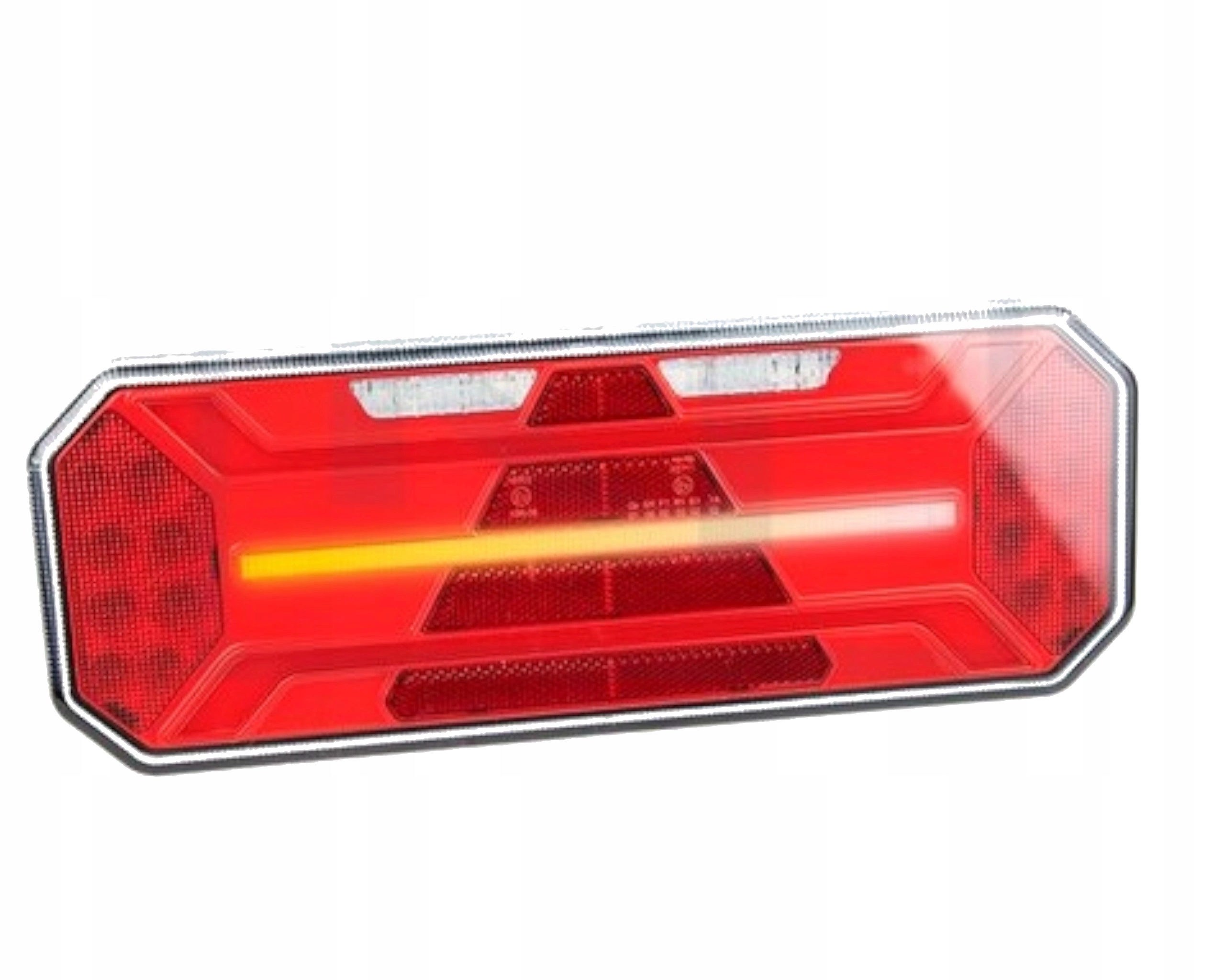 Levá kombinovaná Led lampa návěsu trojúhelník 5 funkcí