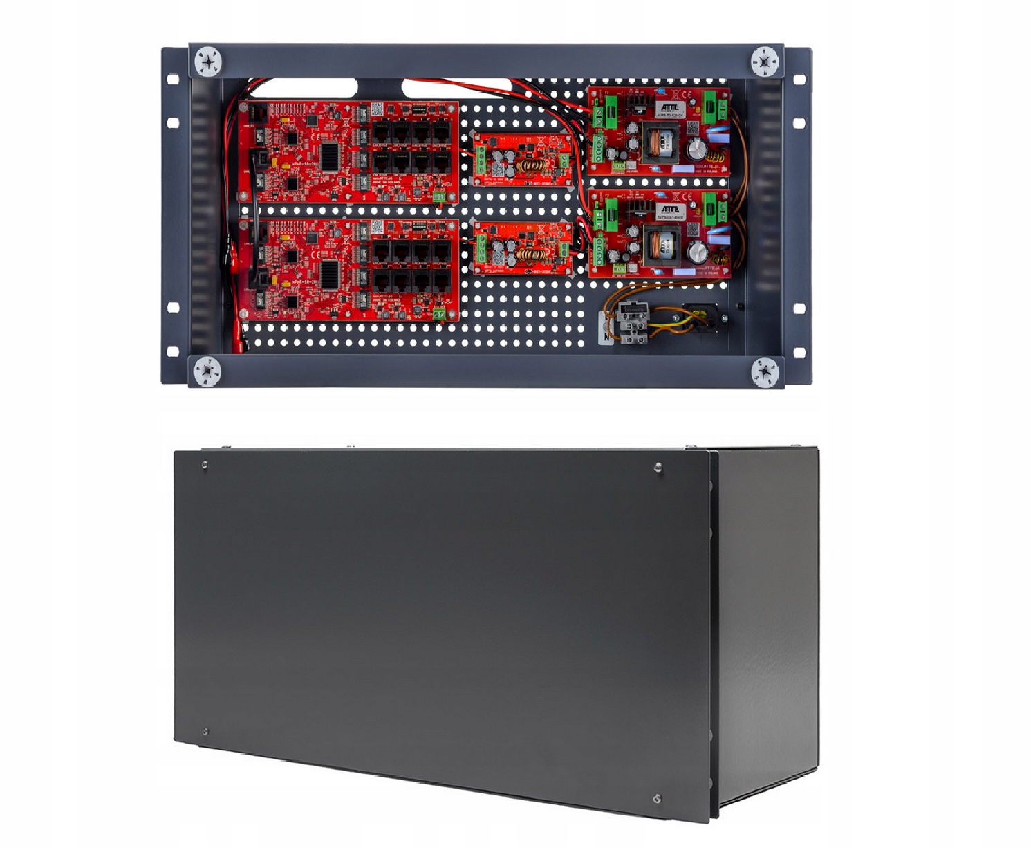 Switch PoE 18 portový Obud. Rackový Napájecí Zdroj