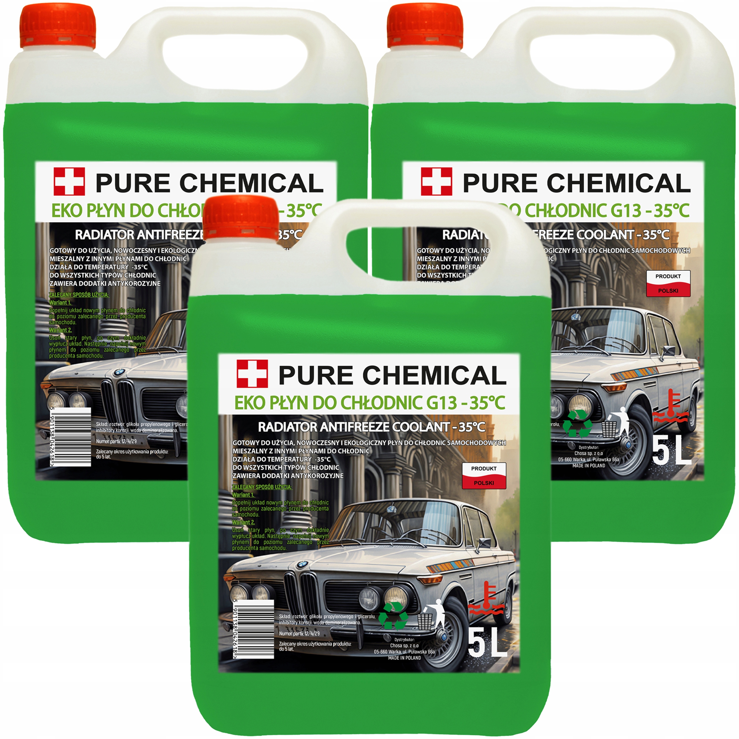 Охолоджуюча рідина G13 ECO охолоджуюча рідина - 35C 15L