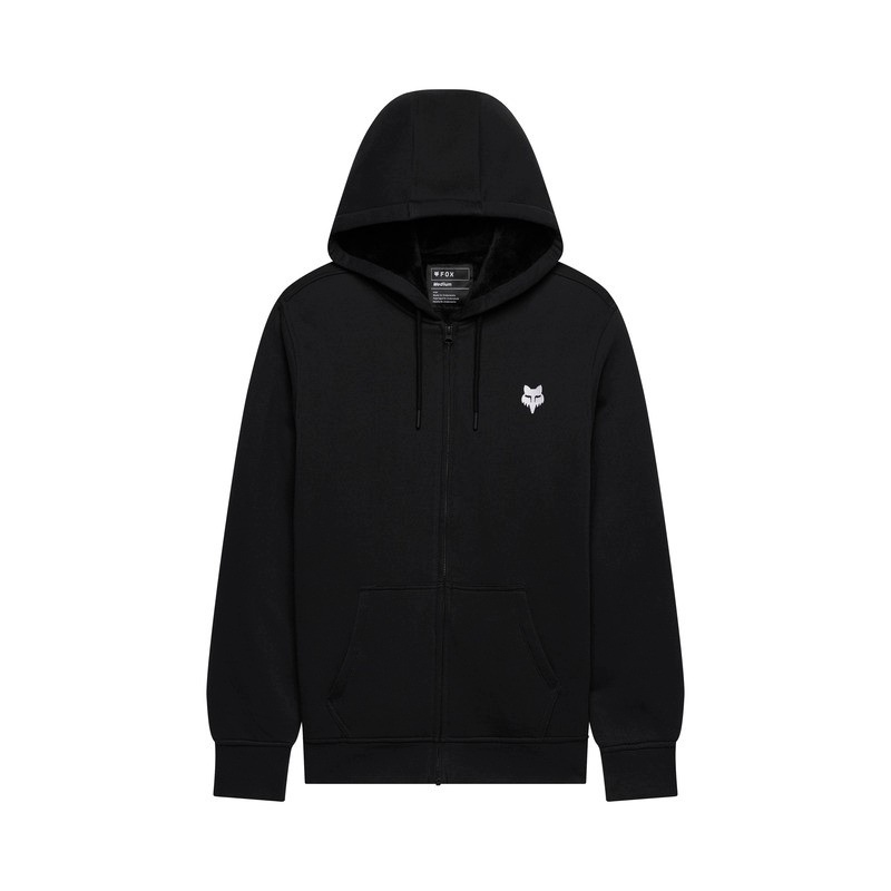Mikina S Kapucňou Fox Head Sasquatch Fleece Zip Black (s)