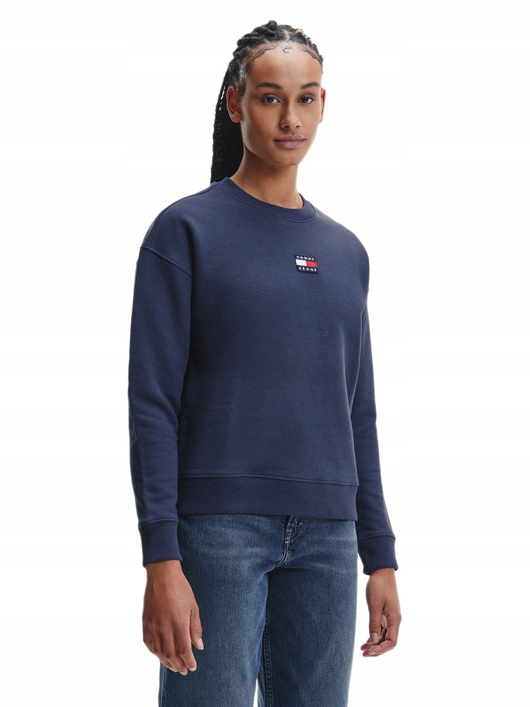 Tommy Hilfiger Mikina Center Tmavě Modrá r.XS