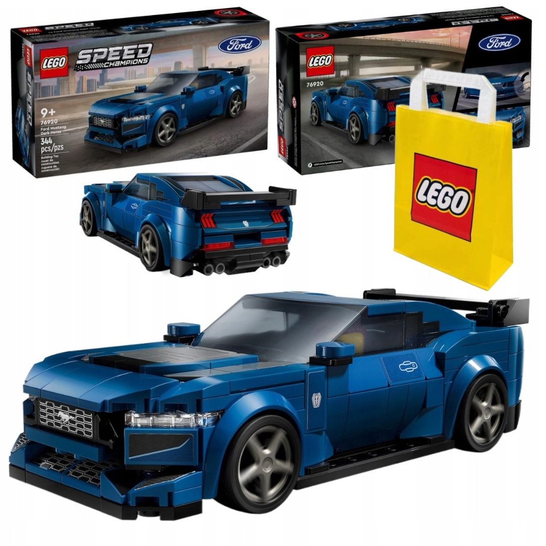 Auto Lego Speed Champions Auto Model Ford Mustang Dark Horse Dárek
