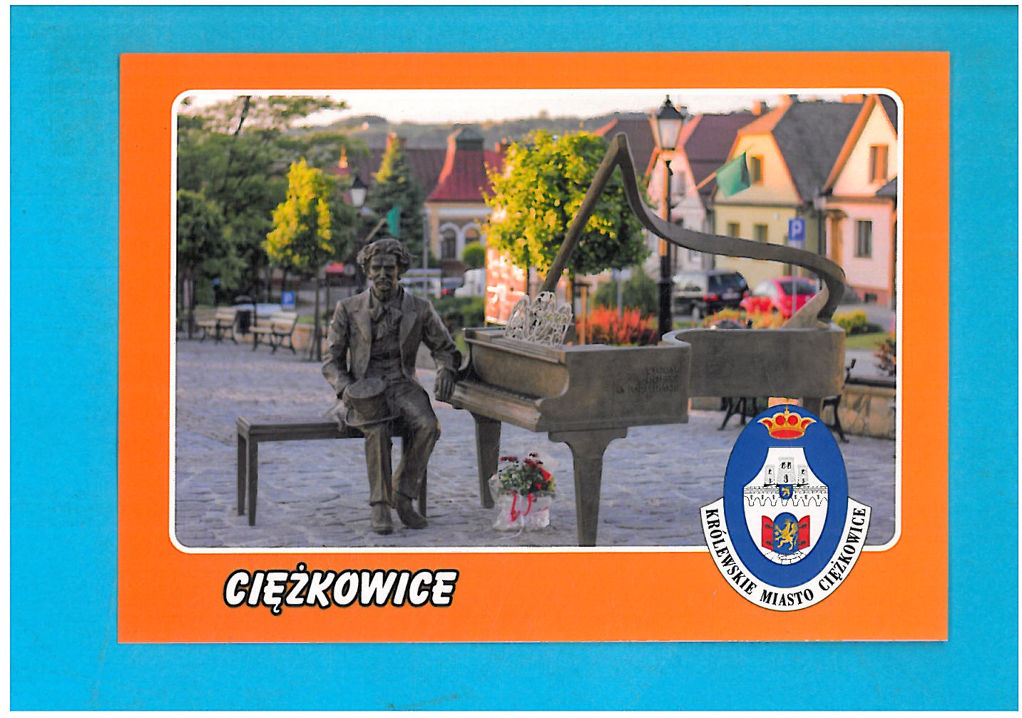 CIĘŻKOWICE ŁAWECZKA PADEREWSKIEGO POCZTÓWKA