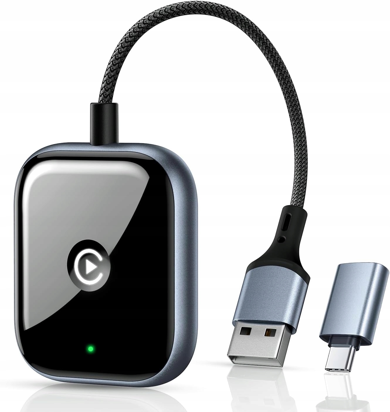 Bezdrôtový adaptér CarPlay s adaptérom Usb-c v balení Apple CarPlay
