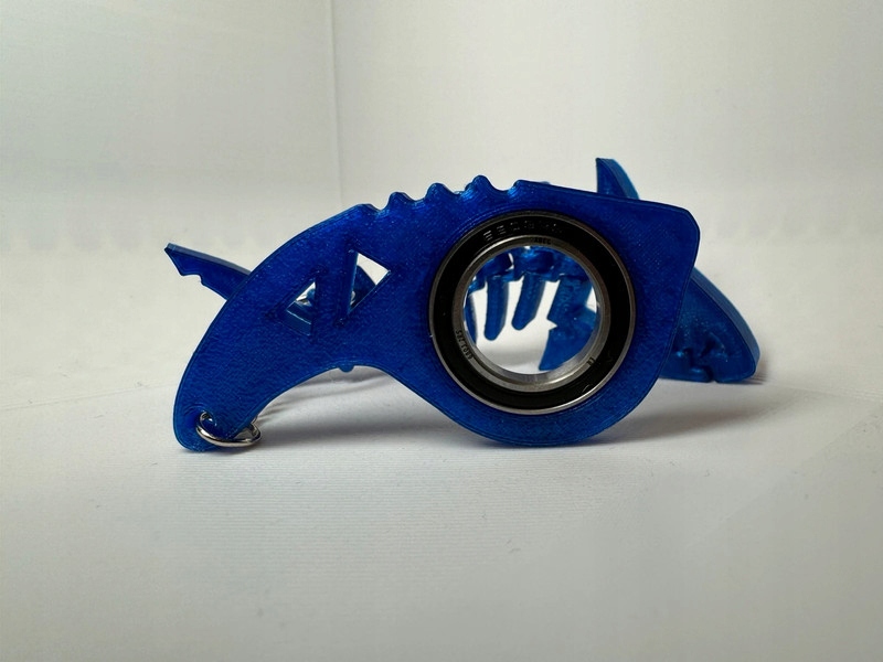 Keyspinner Keyrambit + Rekinek TikTok Key | Różne Kolory! Wiek dziecka 1 m +