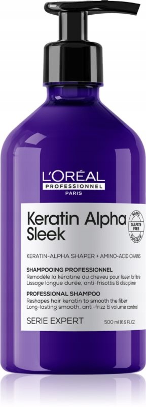 L'oreal Professionnel Serie Expert Keratin Alpha Sleek Šampon 500ML