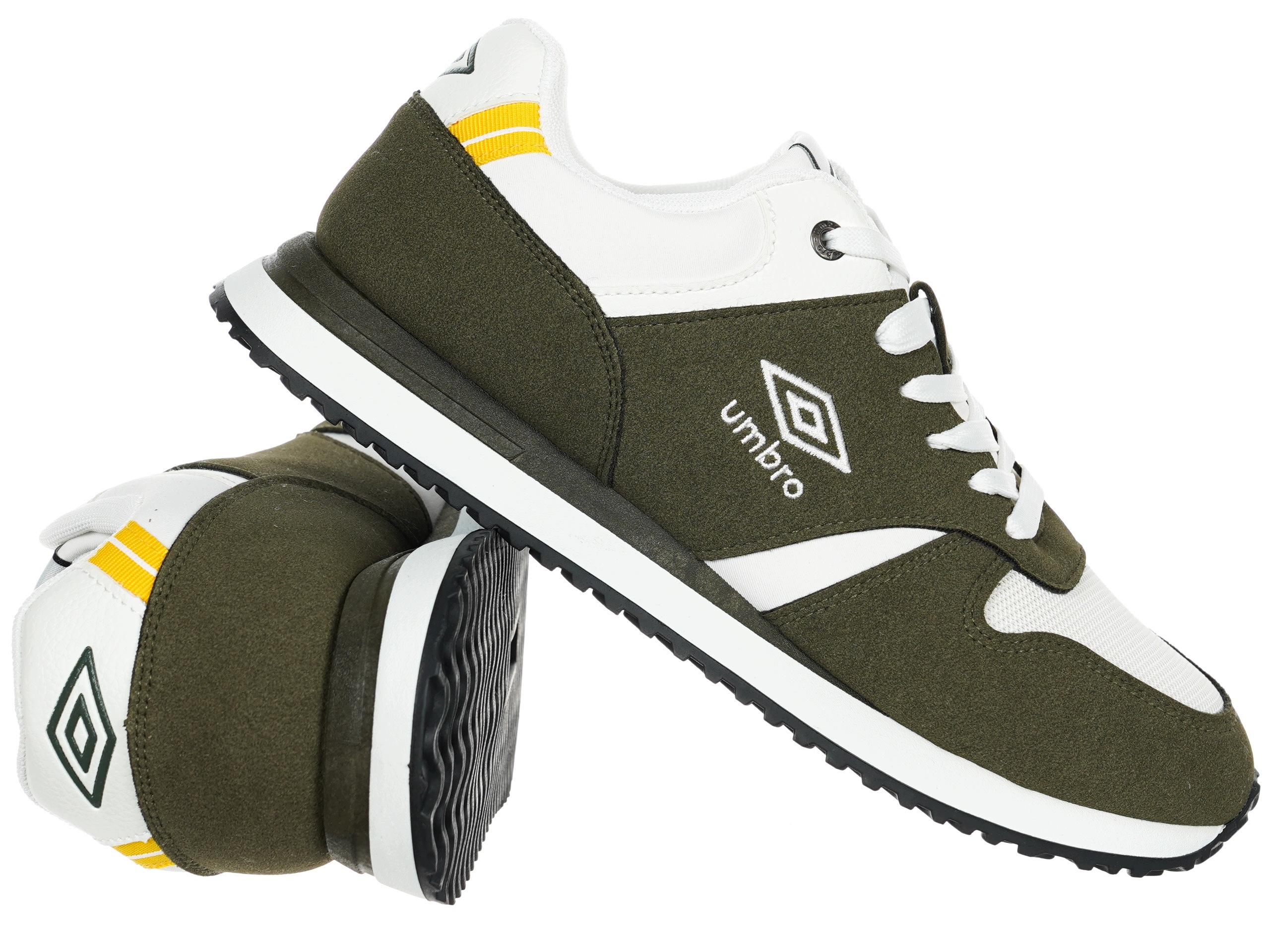 Pánské sportovní módní tenisky Umbro Khaki UFP38396S Grw