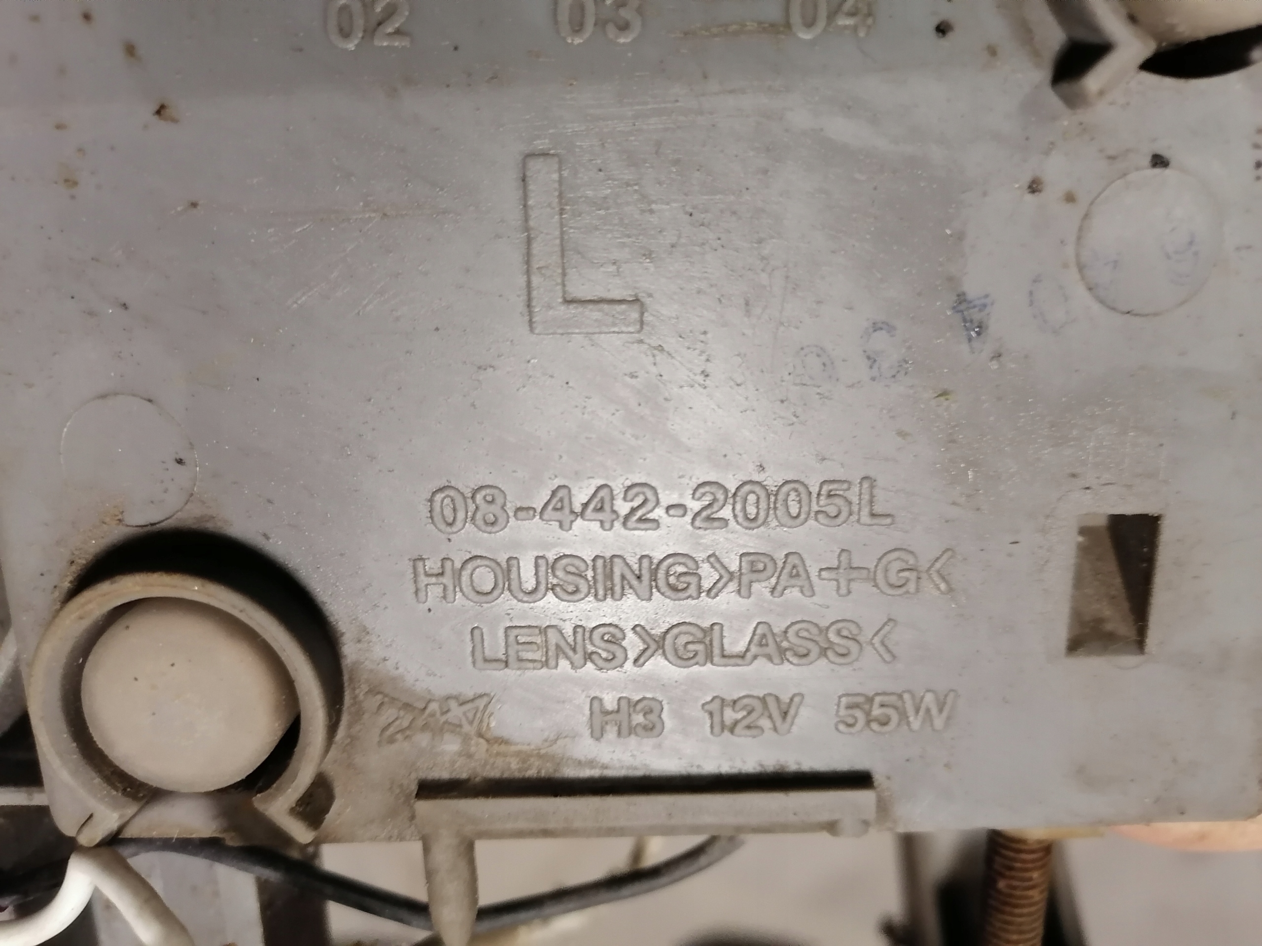 Nebelscheinwerfer links OPEL VECTRA B 08-442-20005
