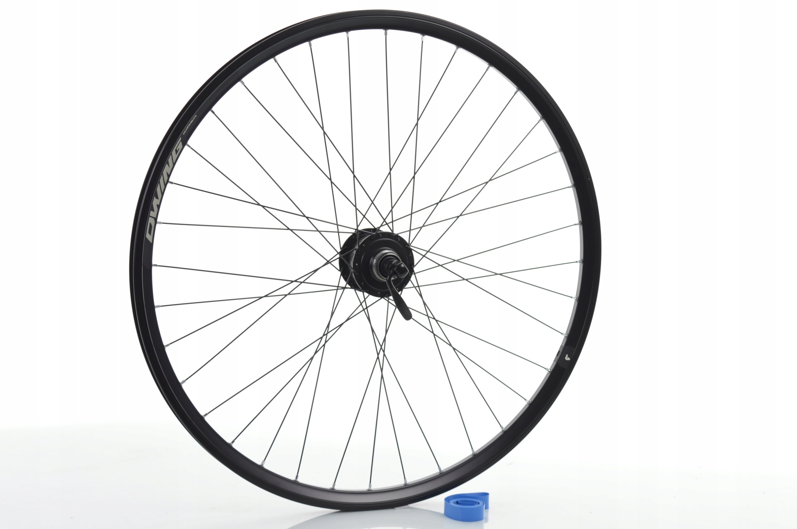 Přední kolo na kolo 28 palců přední generátor Shimano Černé Centerlock