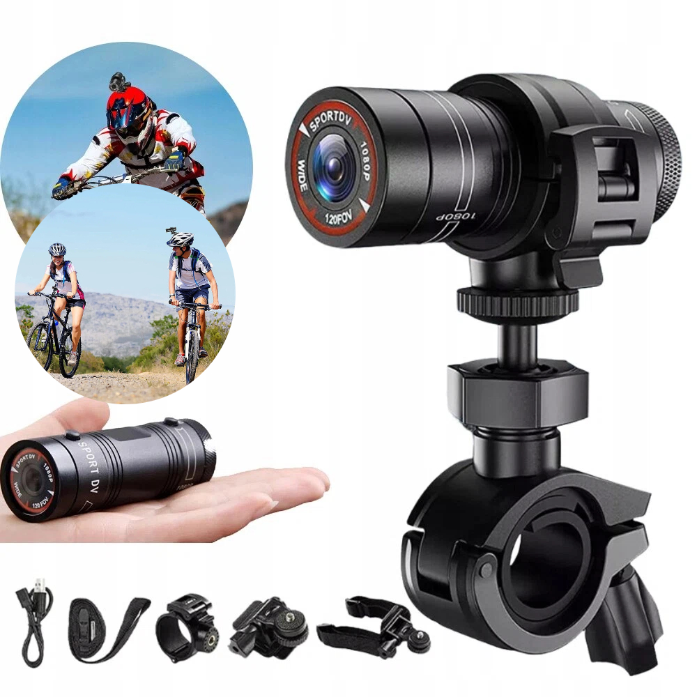 Kompaktowa Kamera Na Motocyklowy Sportowa Kamera Wideo 1080P Hd