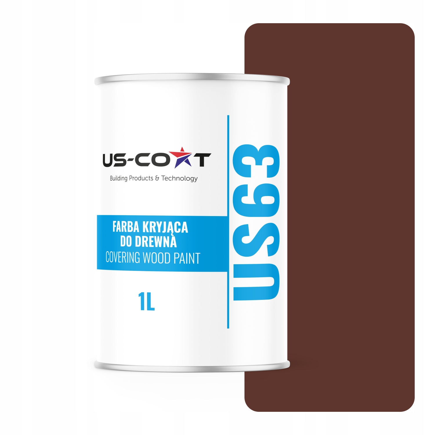 Barva Krycí Dveře Renovace RAL8012 Červená Hnědá Matná 1L