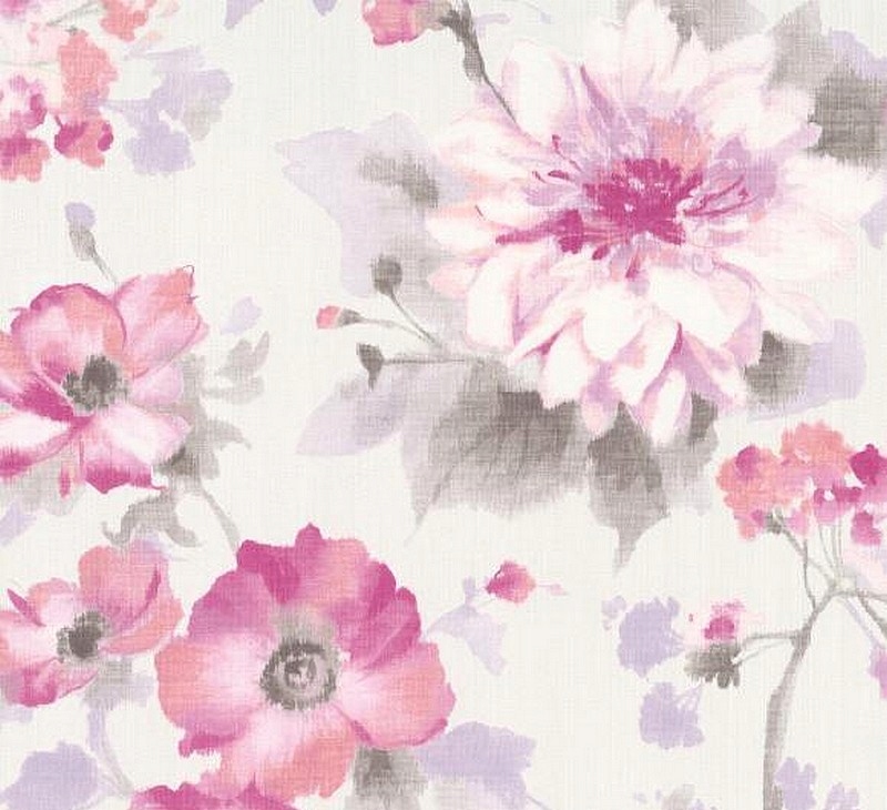

Tapeta Ścienna Pastelowe Kwiaty Ogród Róże Peonie