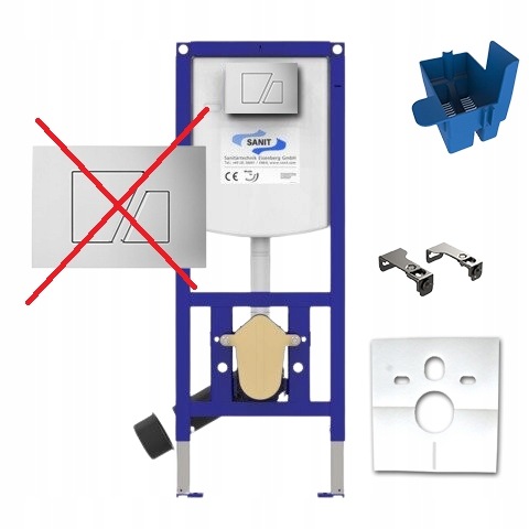 Roca Zestaw stelaż Wc Ineo 450 4w1 -Sanit kostkarka