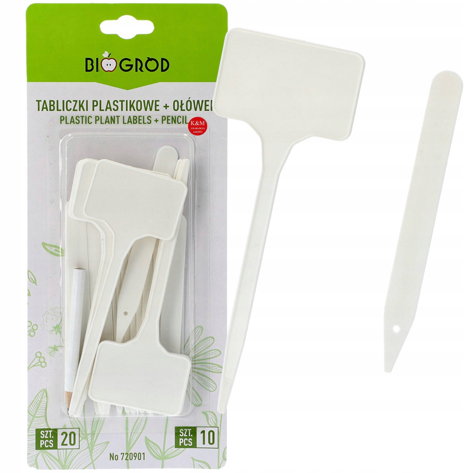 

Tabliczki Ołówek 10+20 Szt Do Opisywania Roślin
