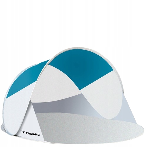 Plážový stan Sunshade 120x220 cm, modro-bílý