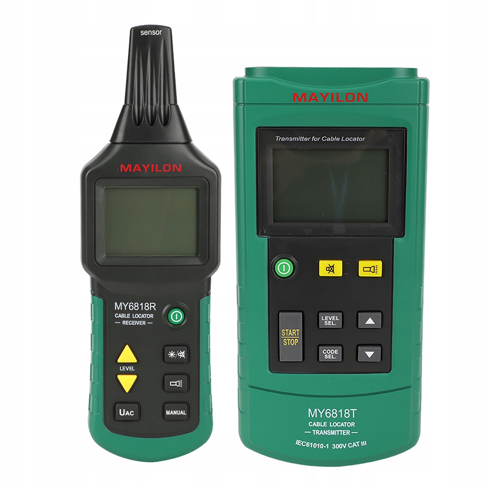 SZUKACZ PAR PRZEWODÓW TESTER KABLI SIECIOWYCH SONDA LCD