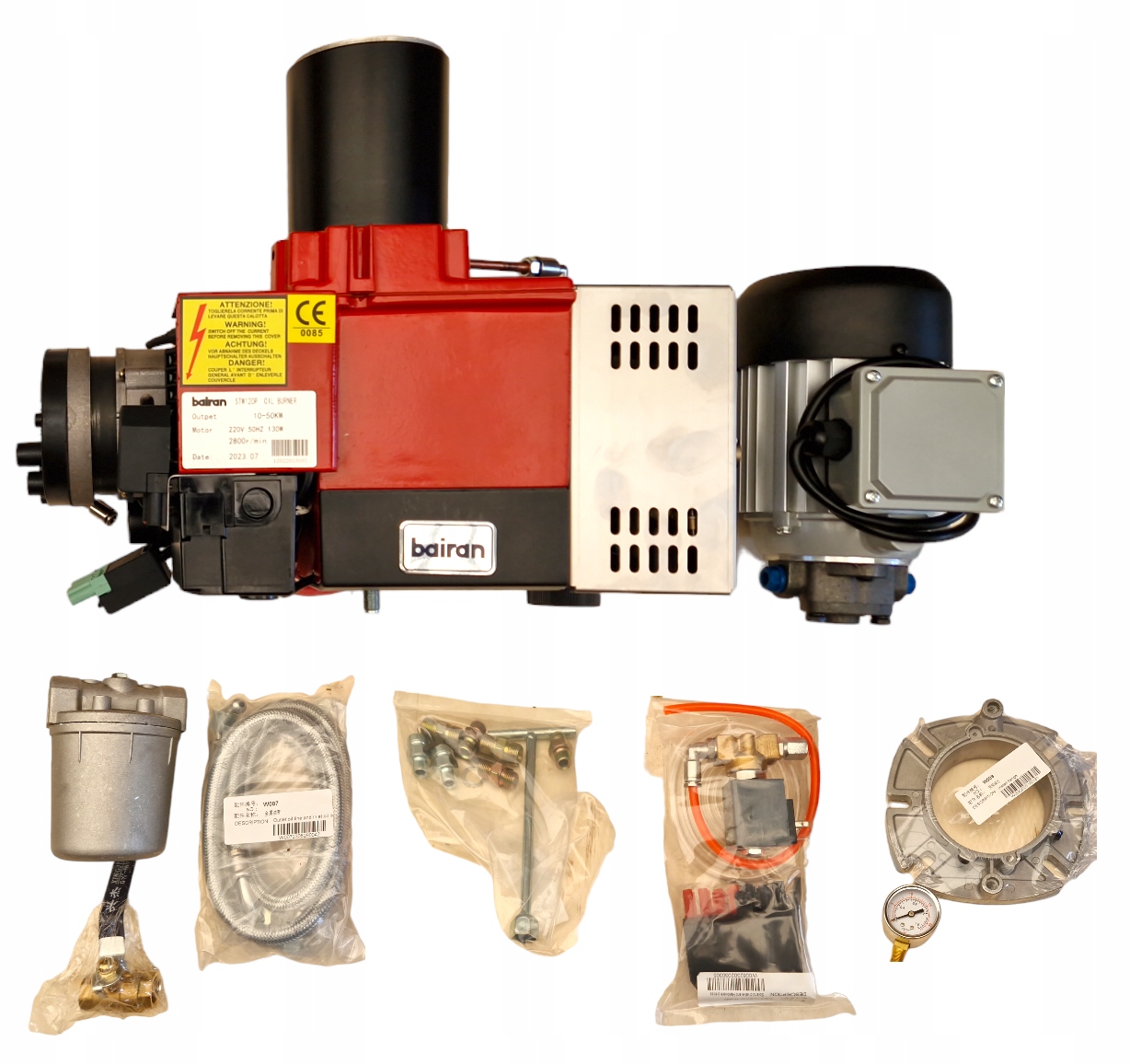 Palnik multiolejowy Bairan STW-120P 50 kW jednofunkcyjny bezobsługowy