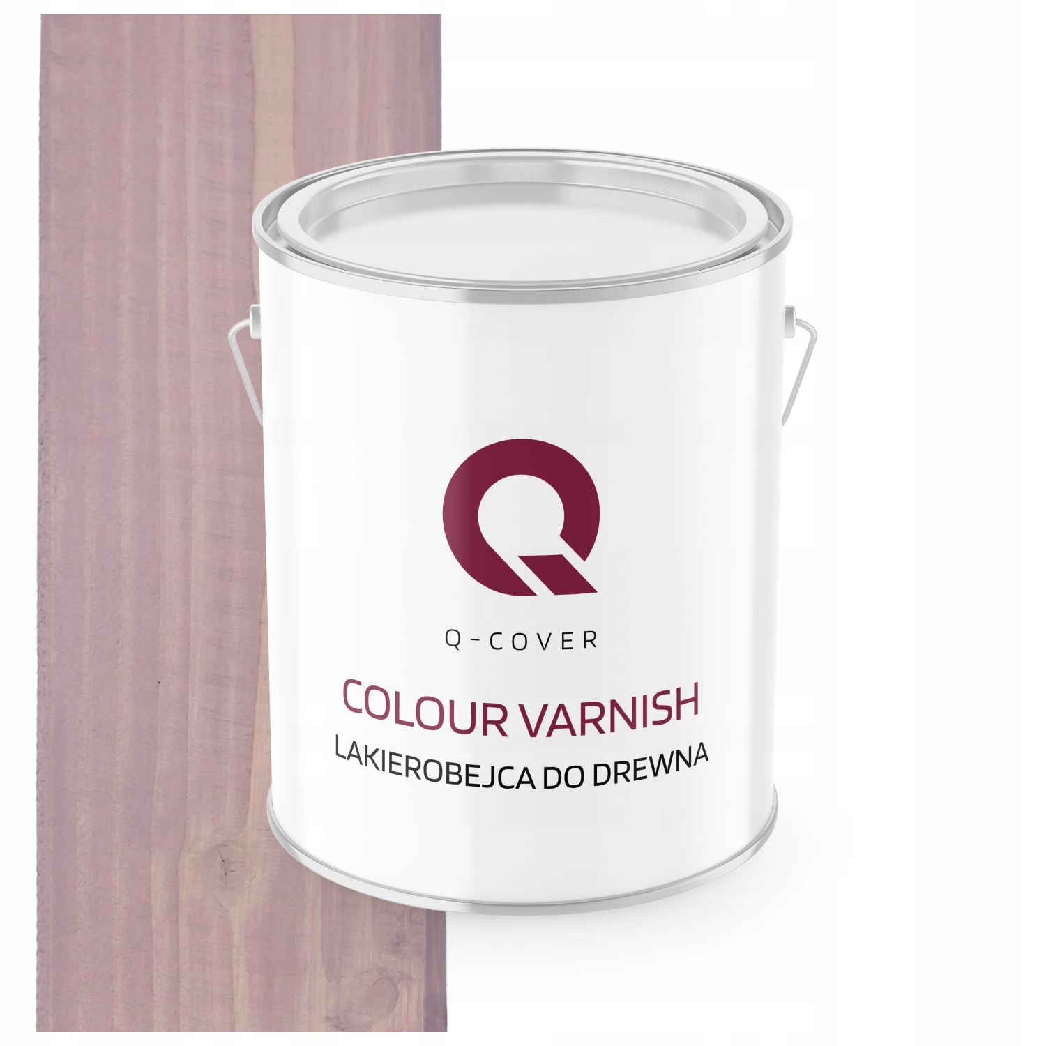 Lakovna Na Dřevo 3V1 Lazura Pudrová Růžová Barva Satén 2.5L Ochranná Uv